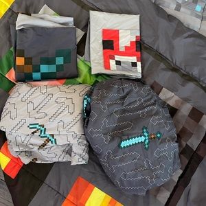 Minecraft full size bedding